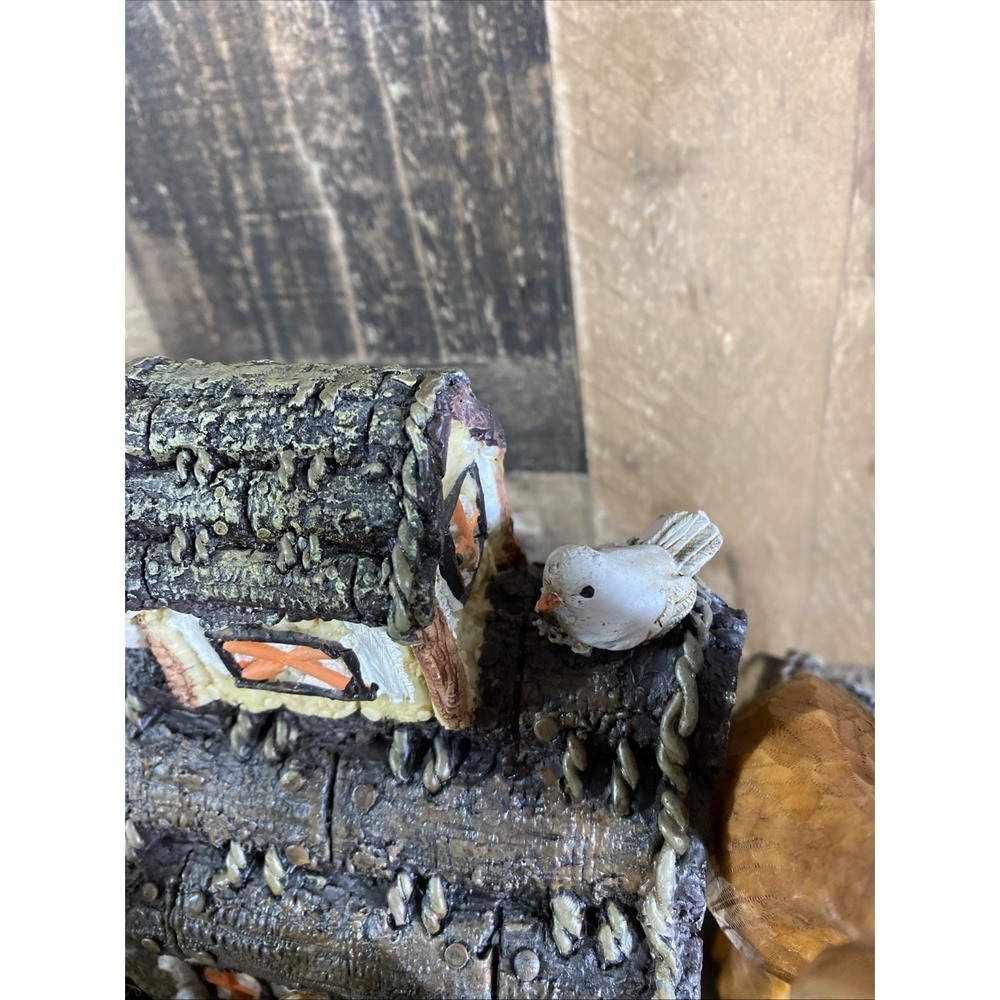 Noah's Ark Decor JCP Home Collection Home Christmas Hand Decorated Rustic Vtg - Picture 4 of 16